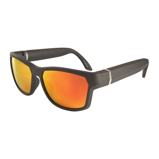 Black Matte & Red Mirror Lenses - GoodHeye