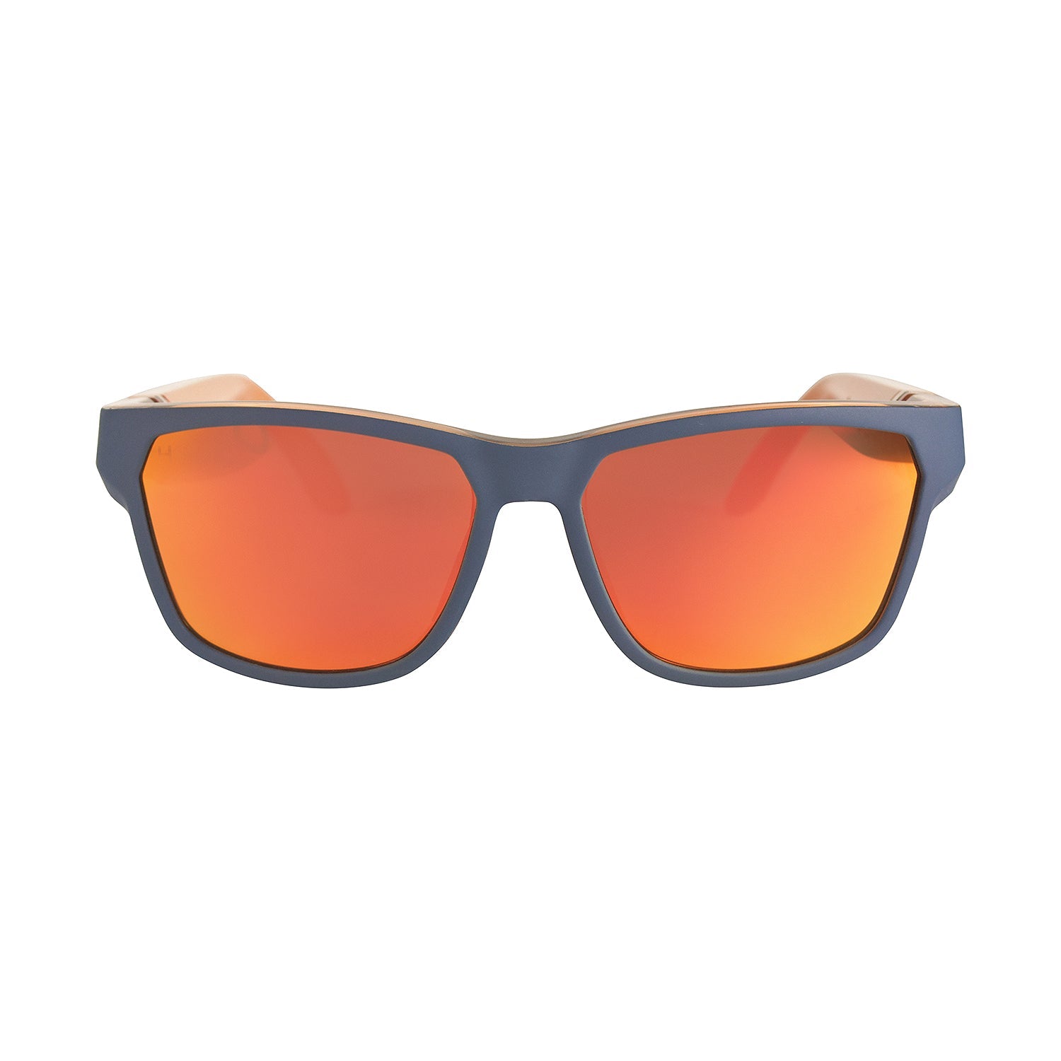 Blue and Orange Frame, Red Mirror Lenses - GoodHeye