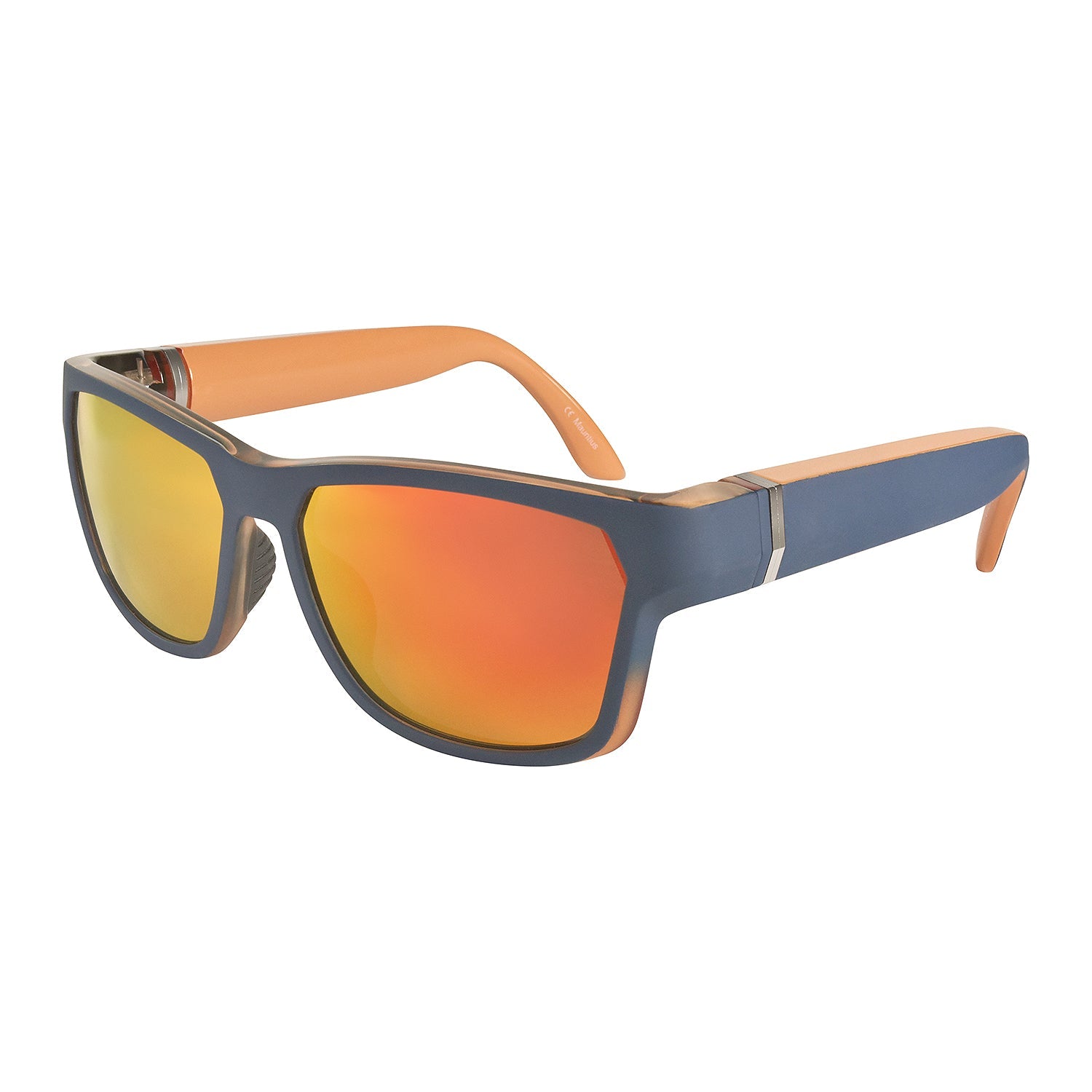 Blue and Orange Frame, Red Mirror Lenses - GoodHeye