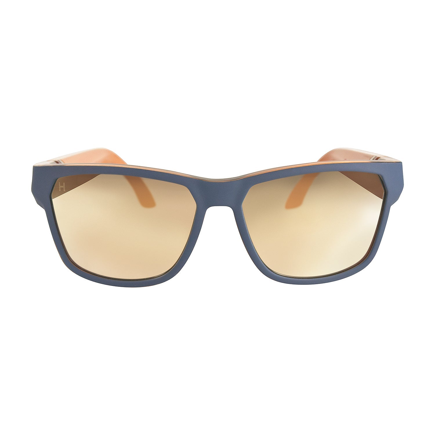 Blue & Orange Frame with Gold Mirror Lens - GoodHeye