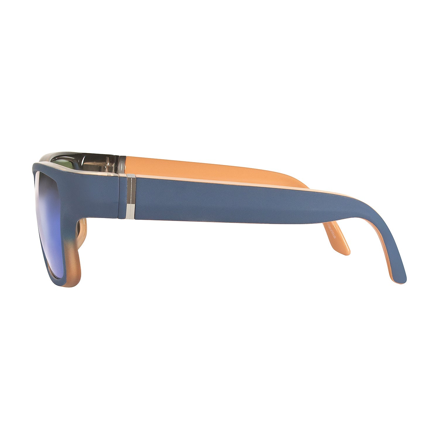 Blue & Orange Matte Frame with Blue Mirror Lens - GoodHeye