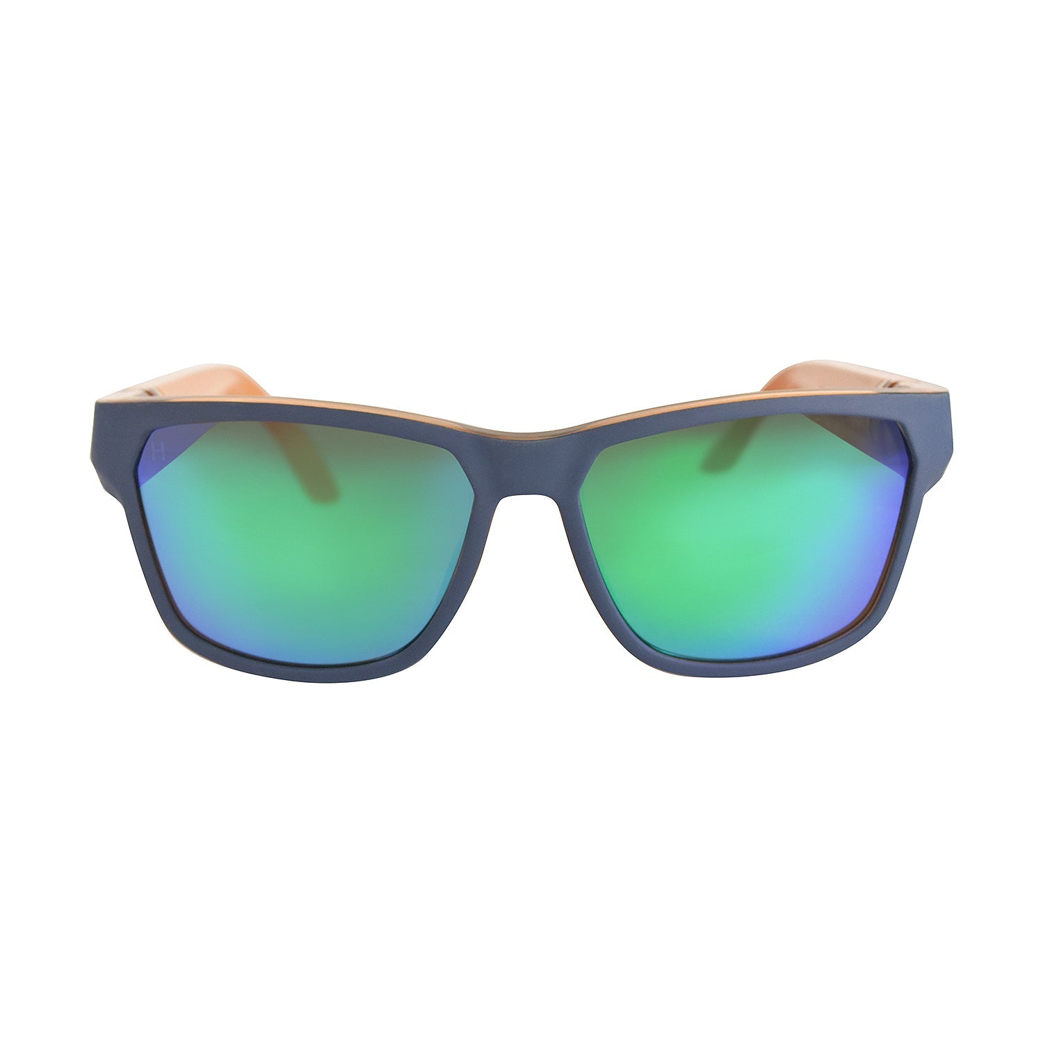 Blue & Orange Matte Frame with Blue Mirror Lens - GoodHeye