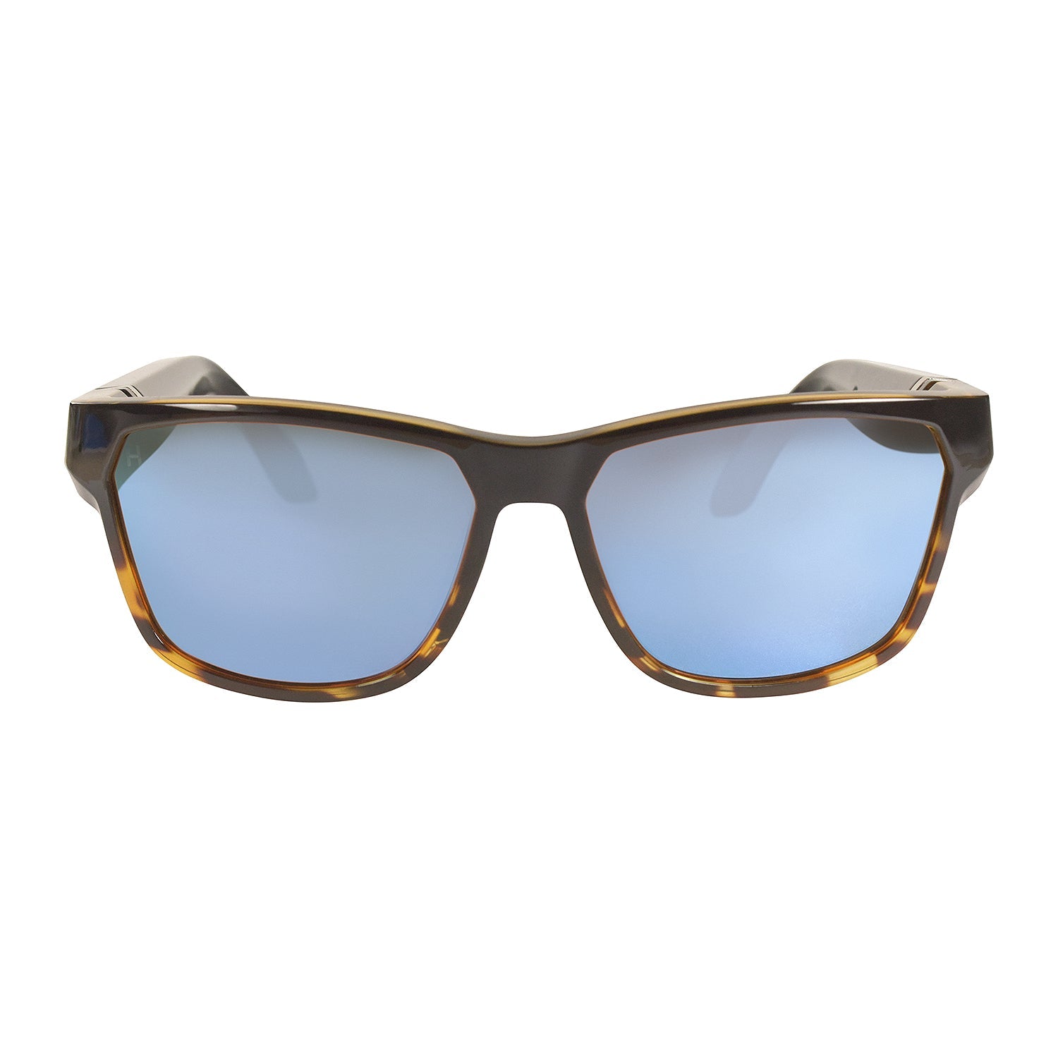 Tortoise Shell Frame, Metallic Silver Mirror Lenses - GoodHeye