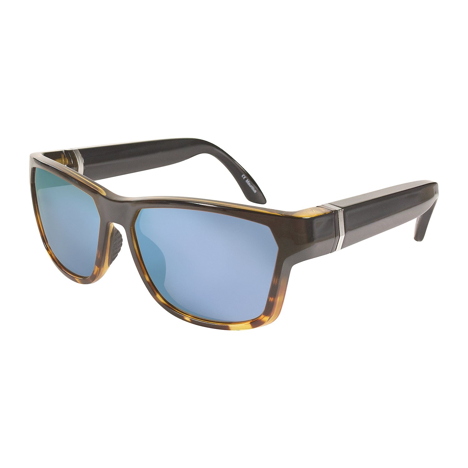 Tortoise Shell Frame, Metallic Silver Mirror Lenses - GoodHeye