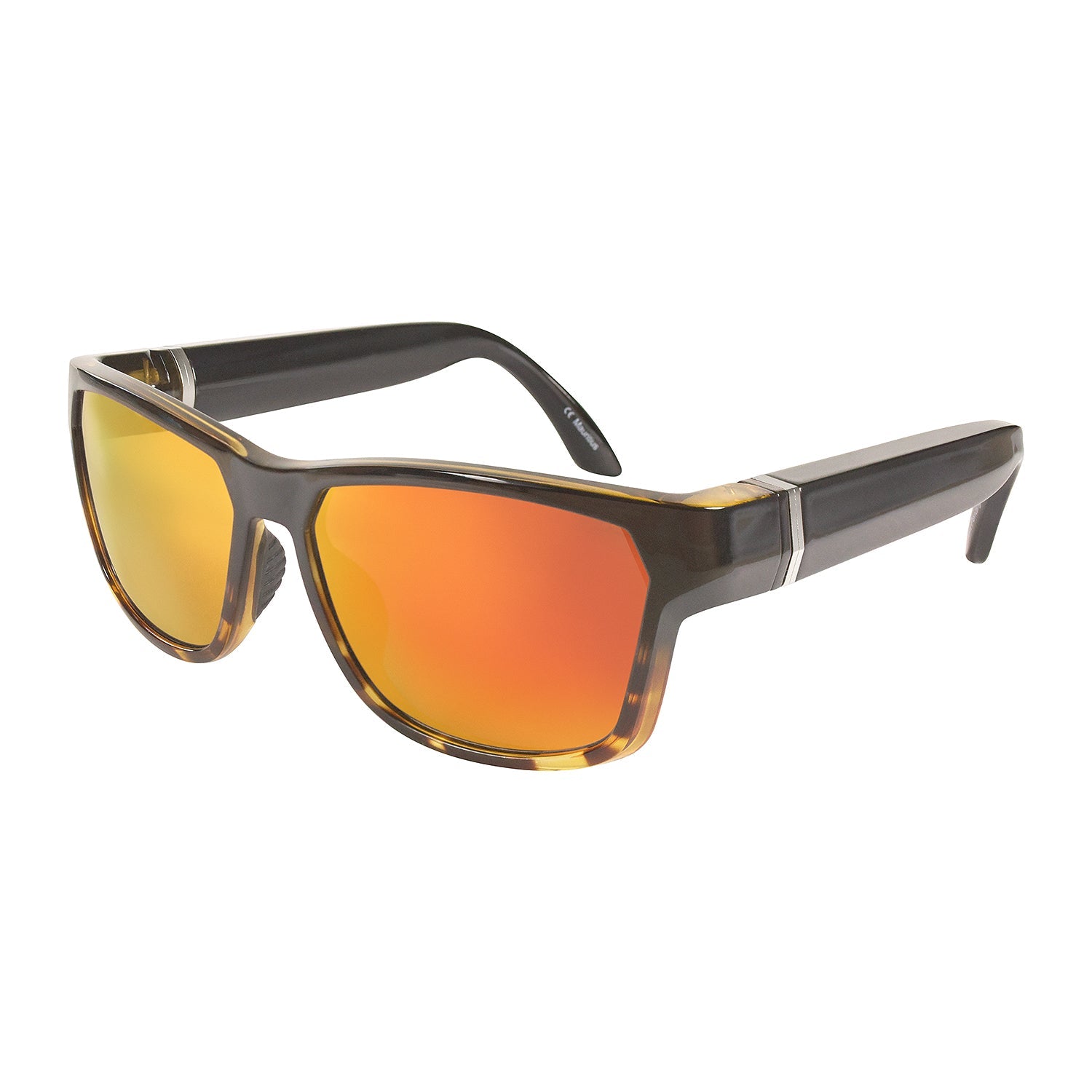 Tortoise Shell Frame, Red Mirror Lenses - GoodHeye