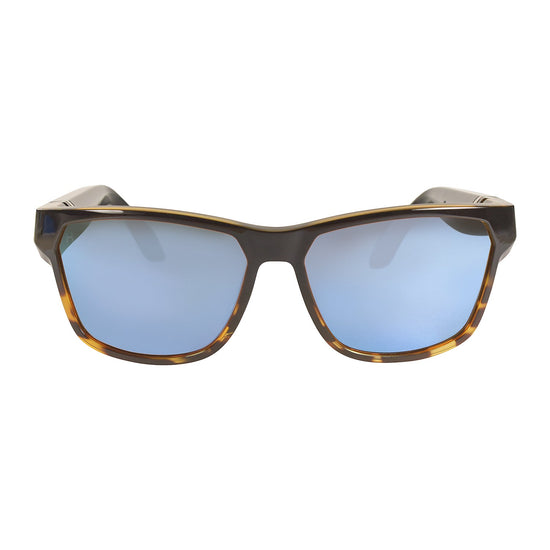 Turquoise Frame, Metallic Silver Mirror Lenses - GoodHeye